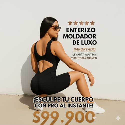 Enterizo liso Push UP suplex